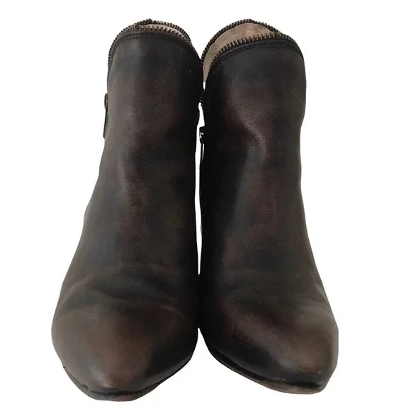 FREEBIRD By Steven Black Brown Jalessa Ankle Boot Size 9 - Picture 7 of 11